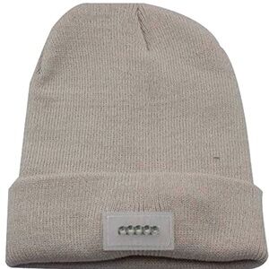 NWOT- Gray LED beanie with light. Hat with built in light for winter safety.